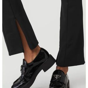 Alo yoga high waist flare zip legging